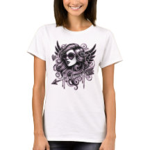 Disparador cardíaco feminino Cupido com seta