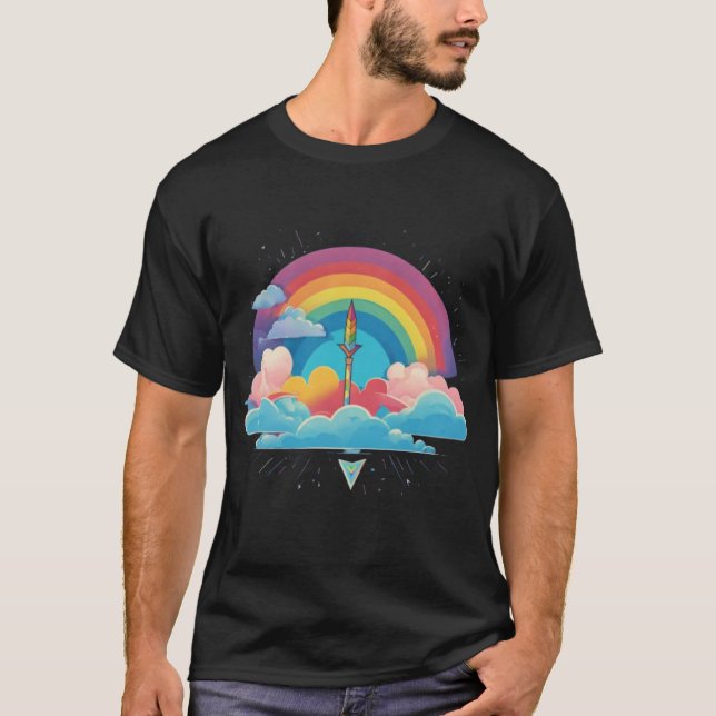 Camiseta Disparador de Tempestade: Design de Camisa-T Esper (Frente)