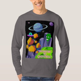CAMISETA DISPARANDO PARA A GRANDEZA