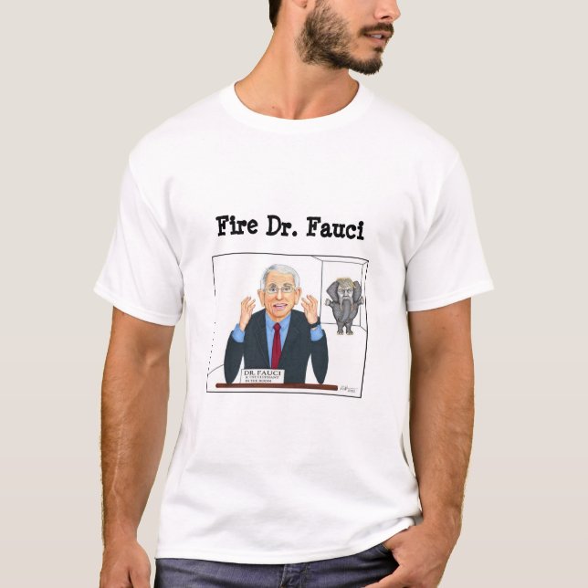 Camiseta Disparar Dr. Fauci T-Shirt (Frente)