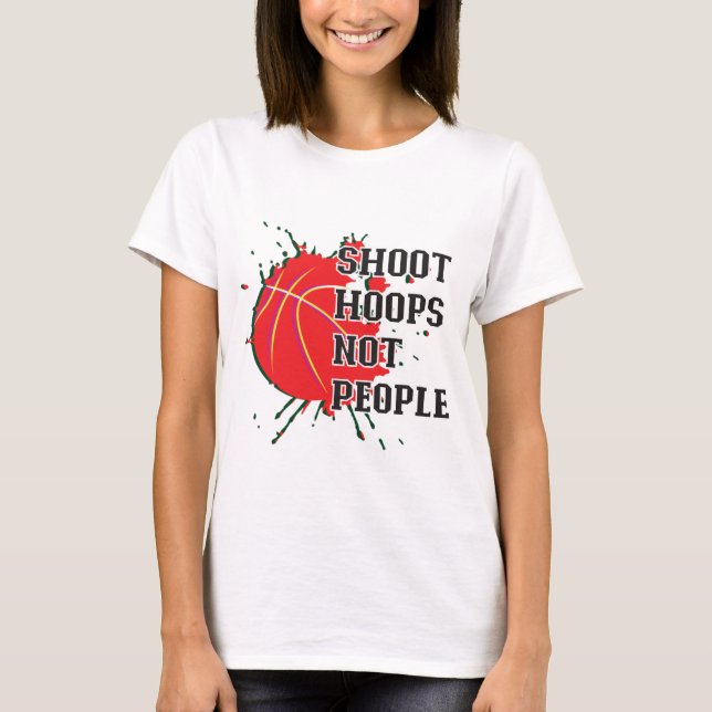 Camiseta Disparar Hoops (Frente)