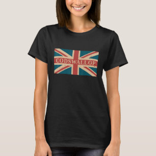 Camiseta Disparate britânico gíria Inglaterra Anglófilo