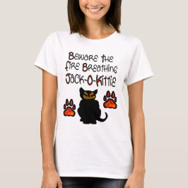 Camiseta Disparo de incêndio Jack-O-Kittie