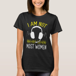 Camiseta Dispatcher 911 Não sou a maioria das mulheres Dour