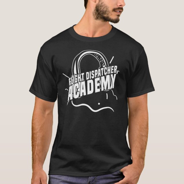 Camiseta Dispatcher Academy Emergency Thin Yellow  Flight D (Frente)