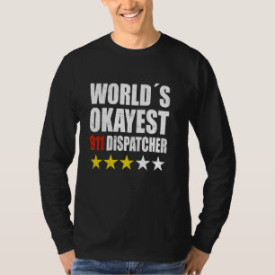 Camiseta Dispatcher Engraçado de Dispatcher 911