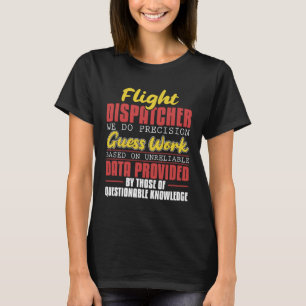Camiseta Dispatcher Work Emergency Thin Dourado Line Flight