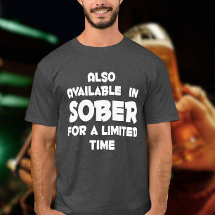 Camiseta Disponível em SOBER para cruzeiros engraçados de t