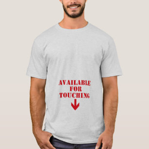 Camiseta Disponível Para Tocar Humor Safado