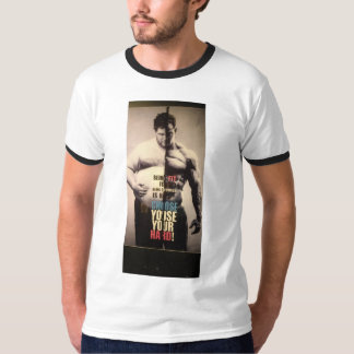 Camiseta Disposição impressa em T-shirt Melhor na moda