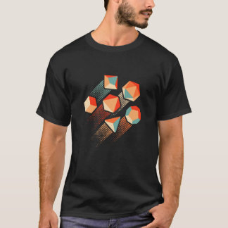 Camiseta Dispositivo Jogador RPG de Zoom Retroativo