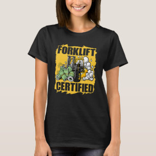 Camiseta Dispositivo mecânico de driver do operador de empi