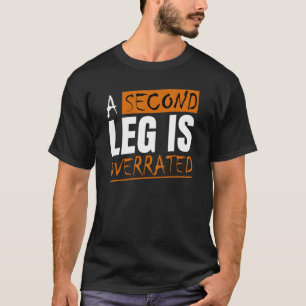 Camiseta Dispositivo Prostético das Pernas Pegleg - Tome-o