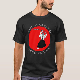 Camiseta Disque um Tshirt da obscuridade do samurai