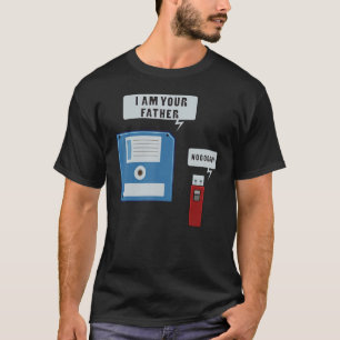 Camiseta Disquete Usb Eu Sou Seu Pai