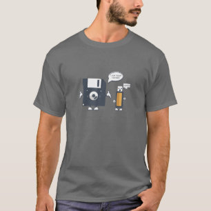 Camiseta Disquete USB I Am Your Padre T  Gee Nerd Engraçado