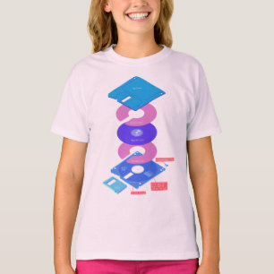 Camiseta Disquete Vaporwave