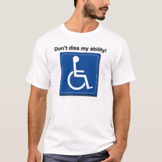 Camiseta dissability