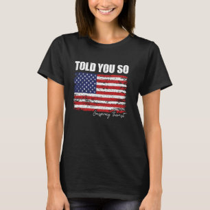 Camiseta Disse-Te Que Assinaste O Teórico Da Conspiração En