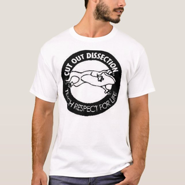 Camiseta Dissecção cortada (Frente)