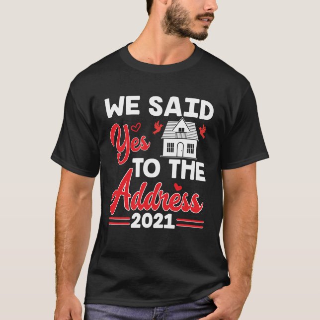 Camiseta Dissemos Sim Ao Endereço Nova Casa (Frente)
