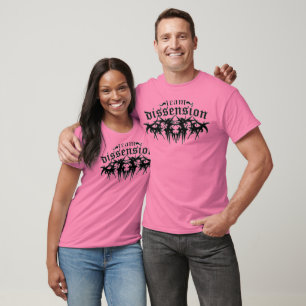 Camiseta dissensão 1 da equipe