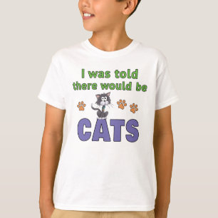 Camiseta Disseram-me que haveria GATOS