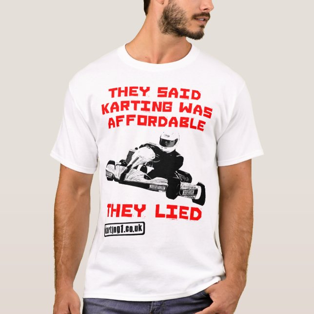 Camiseta Disseram que Karting era disponível - (Frente)