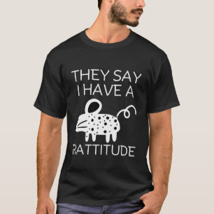 Camiseta Disseram que tenho uma atitude.