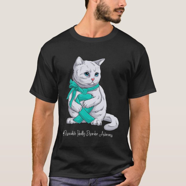 Camiseta Dissociative Identity Disorder Awareness Month Tea (Frente)