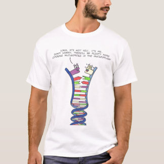 Camiseta Dissolução do ADN - o t-shirt dos homens