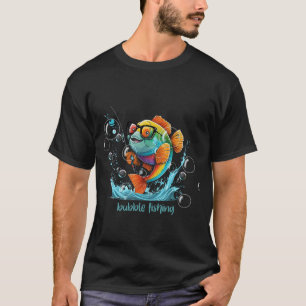 Camiseta Distanciamento Social na Pesca com Mosca