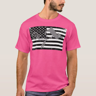 Camiseta Distante American Flag Bmx