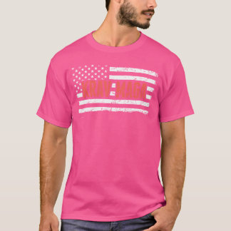 Camiseta Distante bandeira Americana Krav Maga