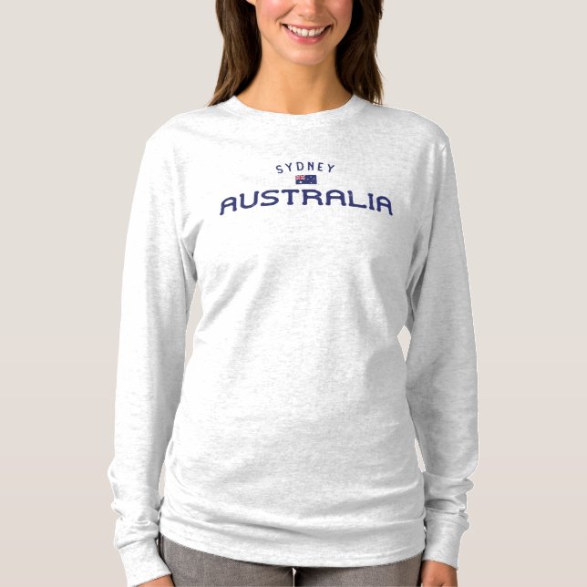 Camiseta Distante Sydney Austrália (Frente)