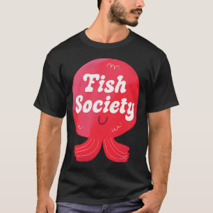 Camiseta Distintivo da Sociedade de Peixes