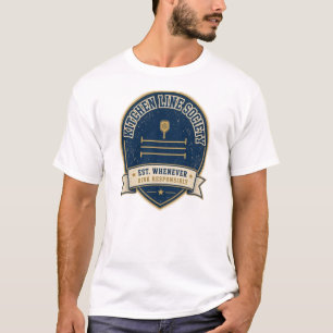 Camiseta Distintivo da Sociedade Kitchen Line de Pickleball