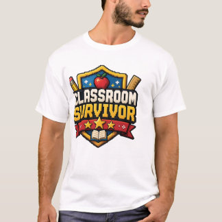 Camiseta Distintivo de Professor Gamer