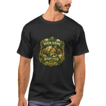 Distintivo Personalizado de Pub Irlandês do Leprec