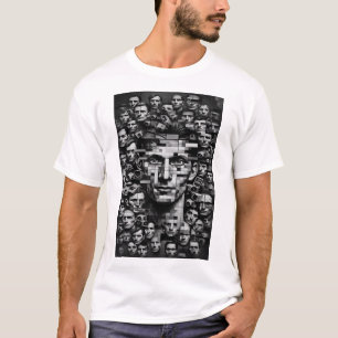 Camiseta Distopia Unisex Black and White Dystopian Control
