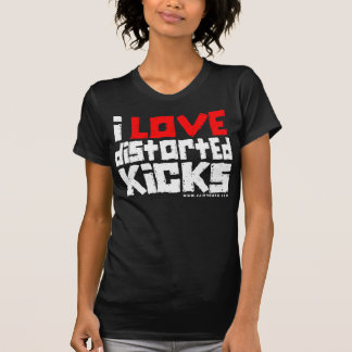 Camiseta distortedkicks02-red&white