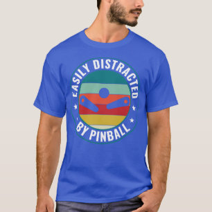 Camiseta Distraído Facilmente Pelo Jogo Arcade Do Jogador D