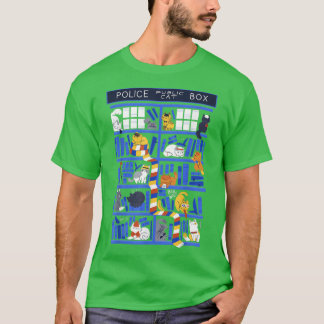 Camiseta Distraído facilmente por gatos e livros Cat & Book