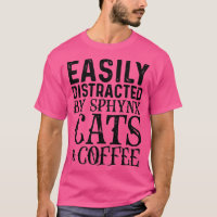 Distraído Facilmente Por Gatos Esfingx E Café