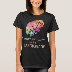 Camiseta Distraído Facilmente Por Urso De Água Cuta De Tard