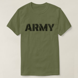 Camiseta Distressed Army