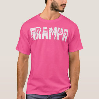 Camiseta Distressed Best Grampa Ever Guitar Lover Guitarist