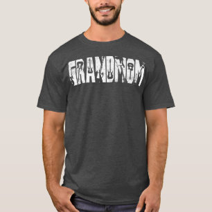 Camiseta Distressed Best Grandmom Ever Guitar Lover Guitari