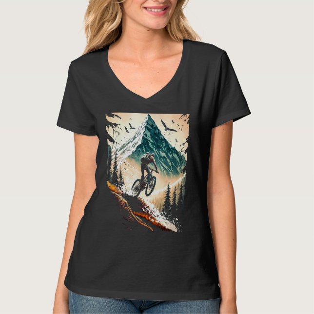 Camiseta Distressed BMX for Men Women Kids (Frente)