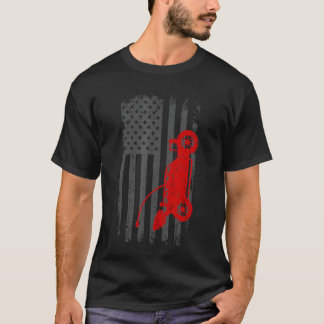Camiseta Distressed RC Car American Flag Racing Racers retr